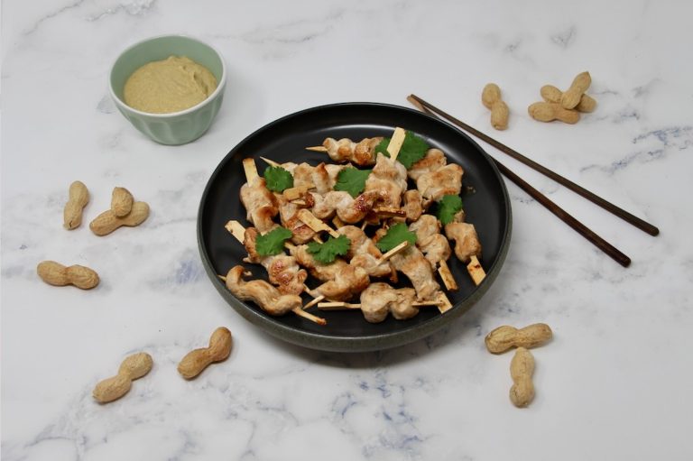 Les Satays au Poulet de Bali
