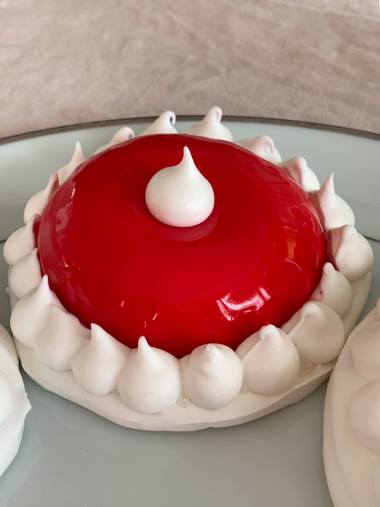 My Raspberry And Meringue Entremet Casserole Chocolat