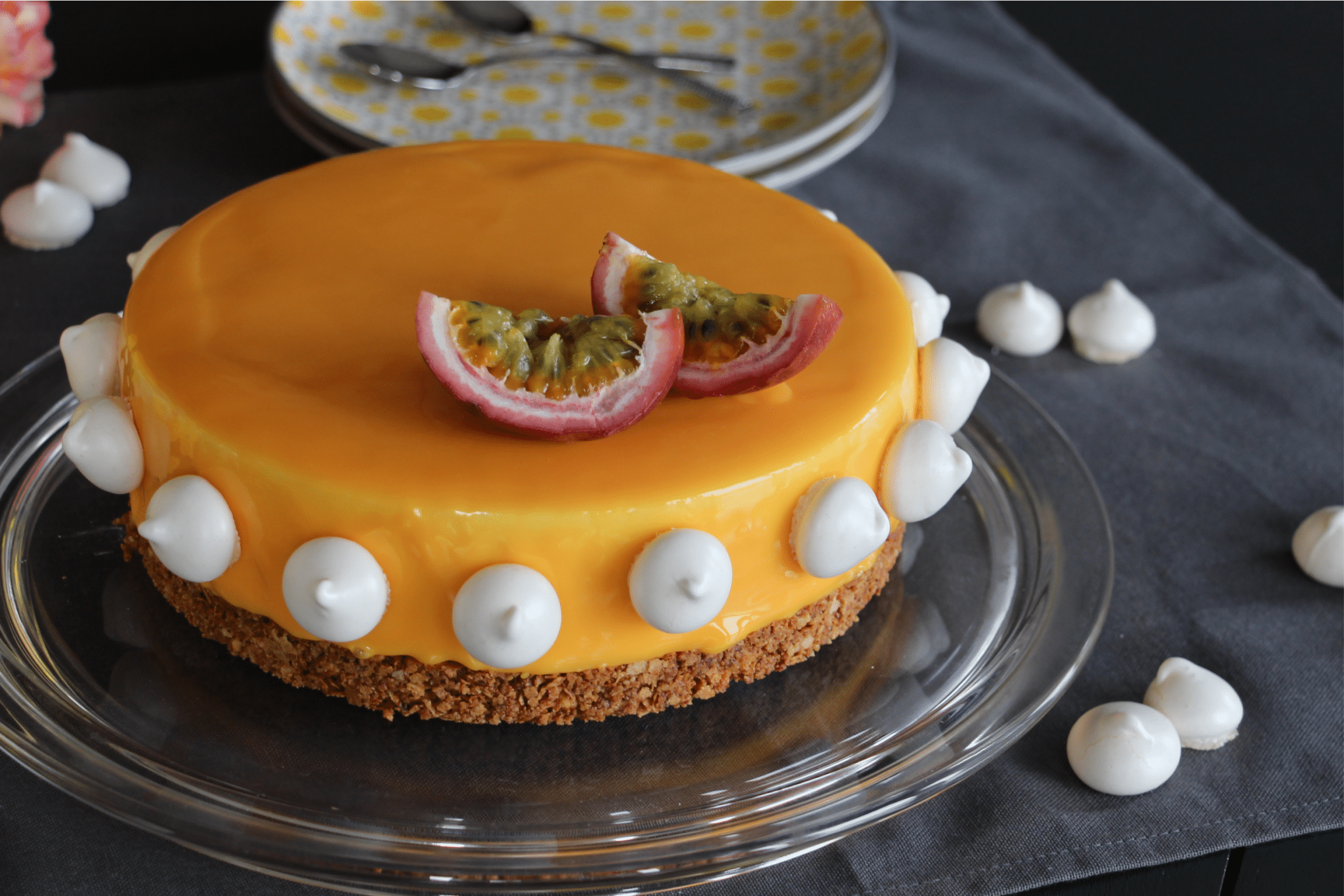 Mon Entremet Mangue Et Fruits De La Passion Casserole Chocolat