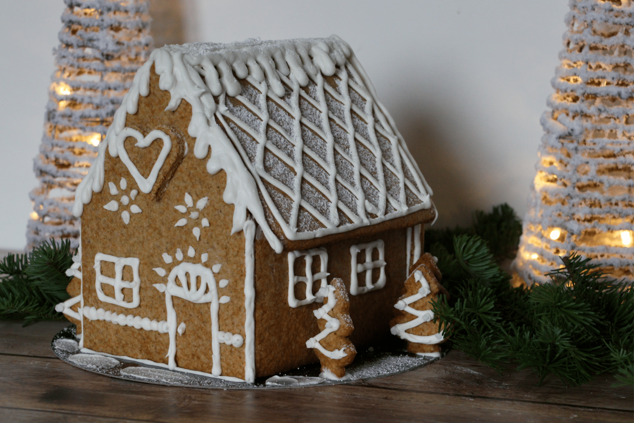 Les maisons en pain d'épices de Noël