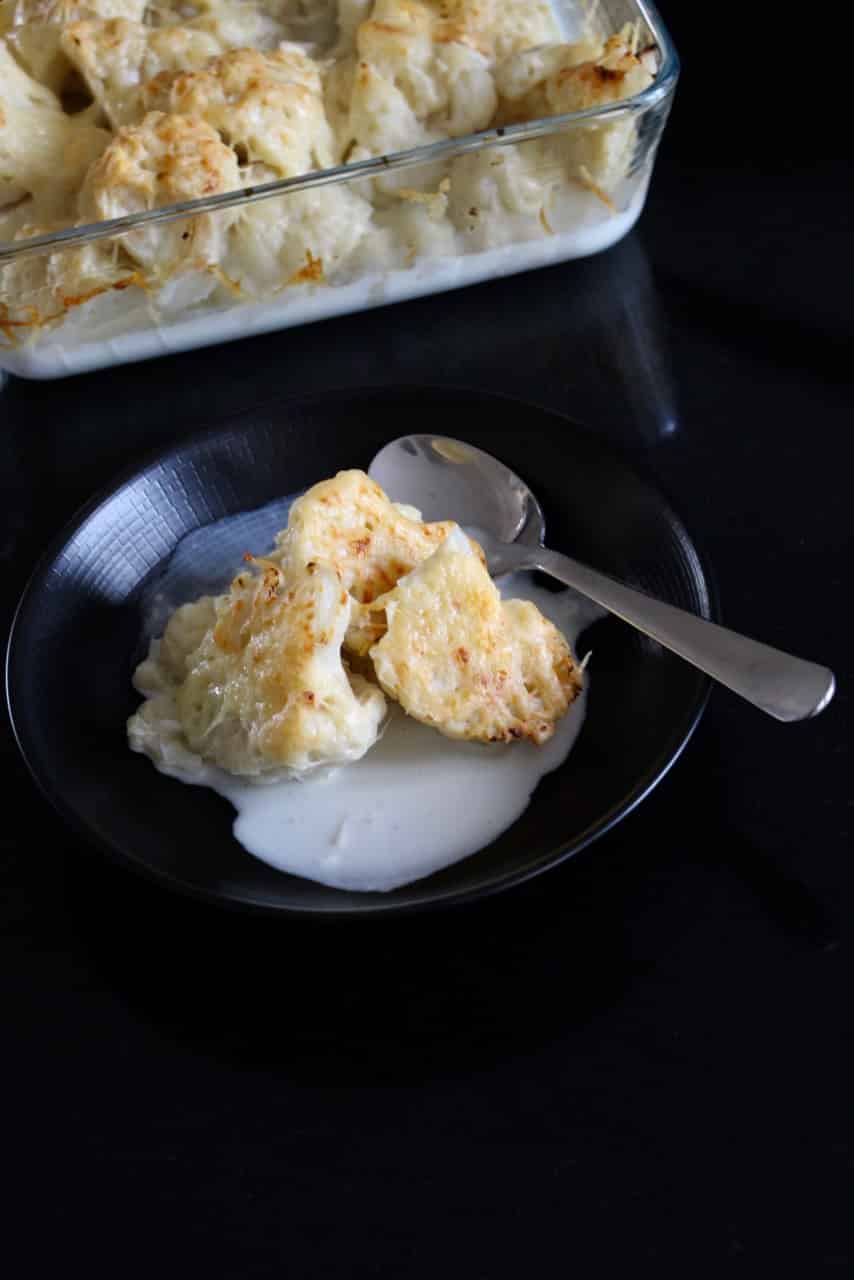 Le simplissime Gratin de Chou-Fleur - Casserole & Chocolat