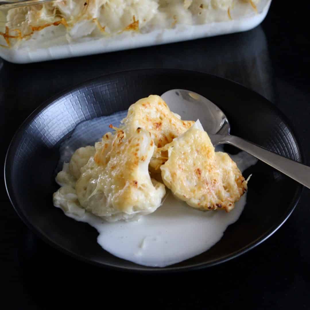 Le simplissime Gratin de Chou-Fleur - Casserole & Chocolat