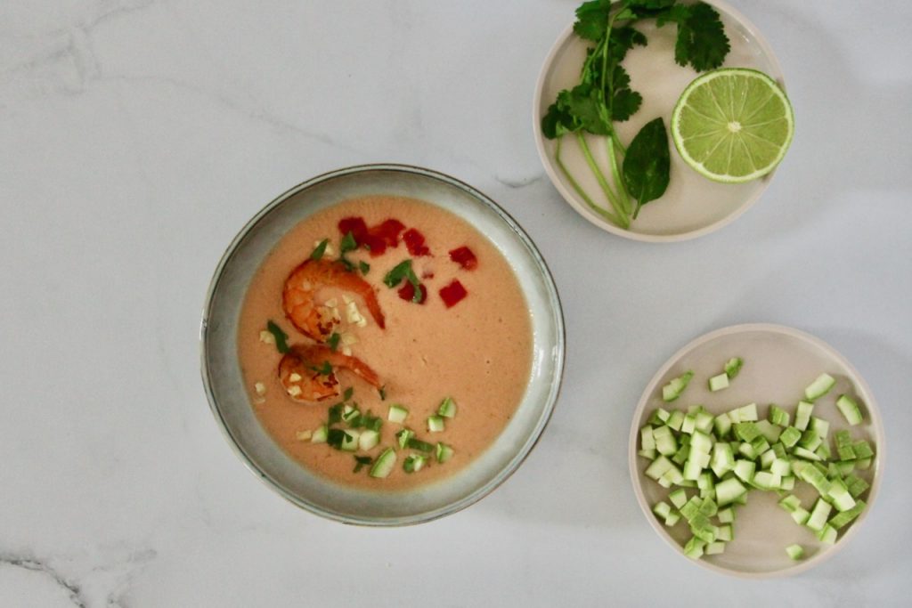 Tomato and Coconut Milk Gaspacho Casserole & Chocolat