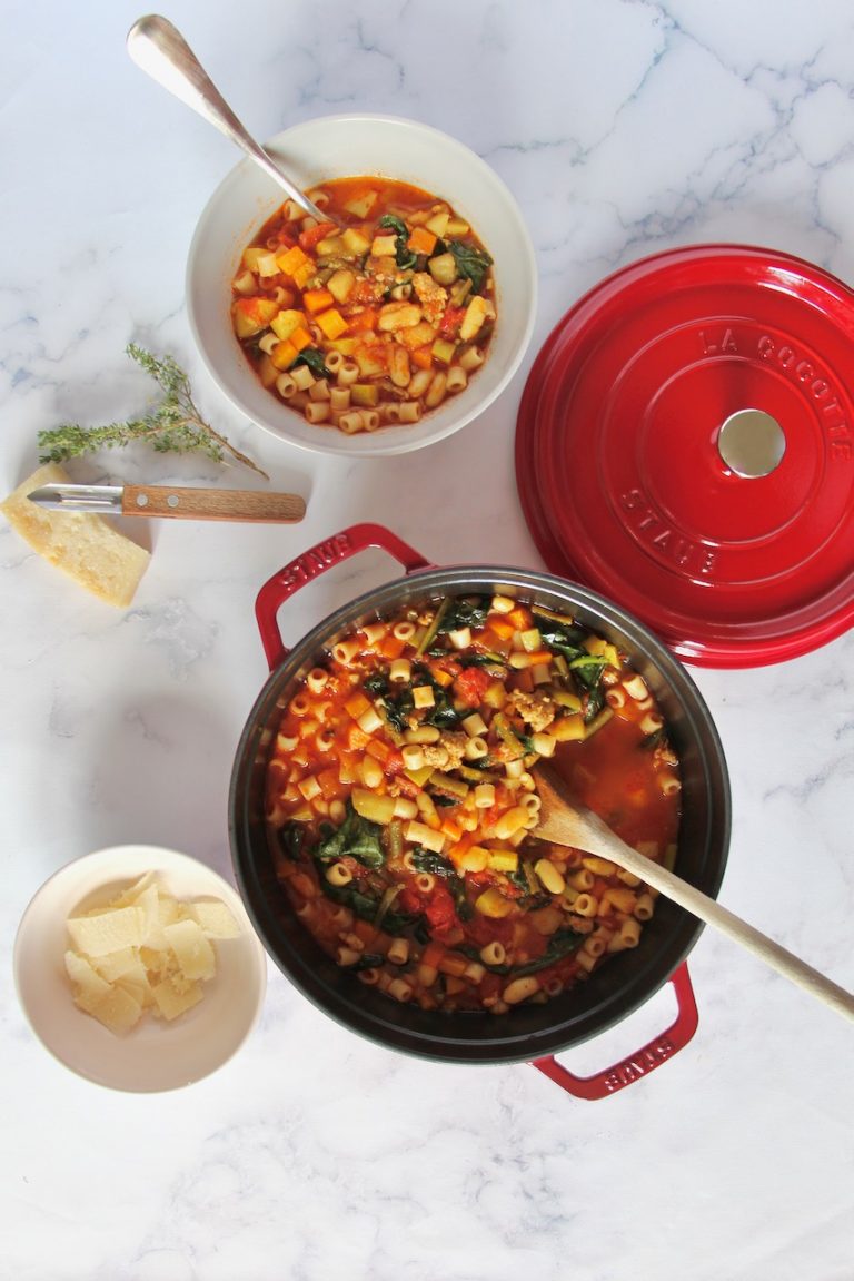 Pasta e Fagioli, Casserole et Chocolat Style Casserole & Chocolat