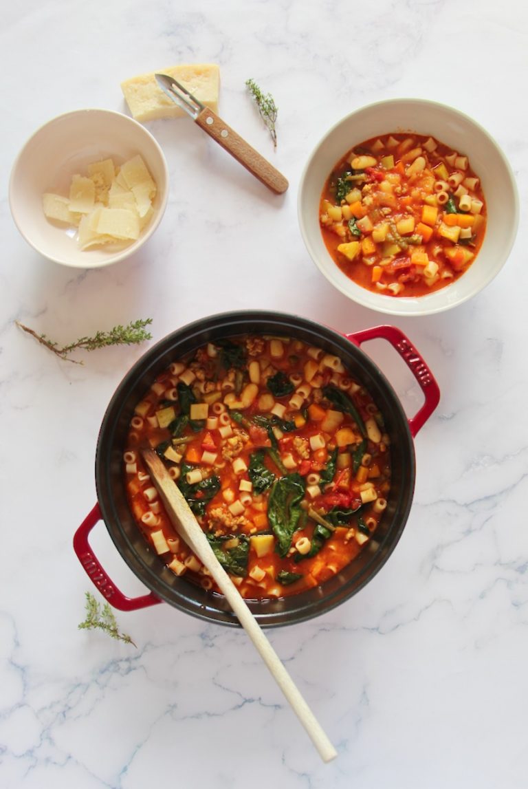 Pasta e Fagioli, Casserole et Chocolat Style Casserole & Chocolat