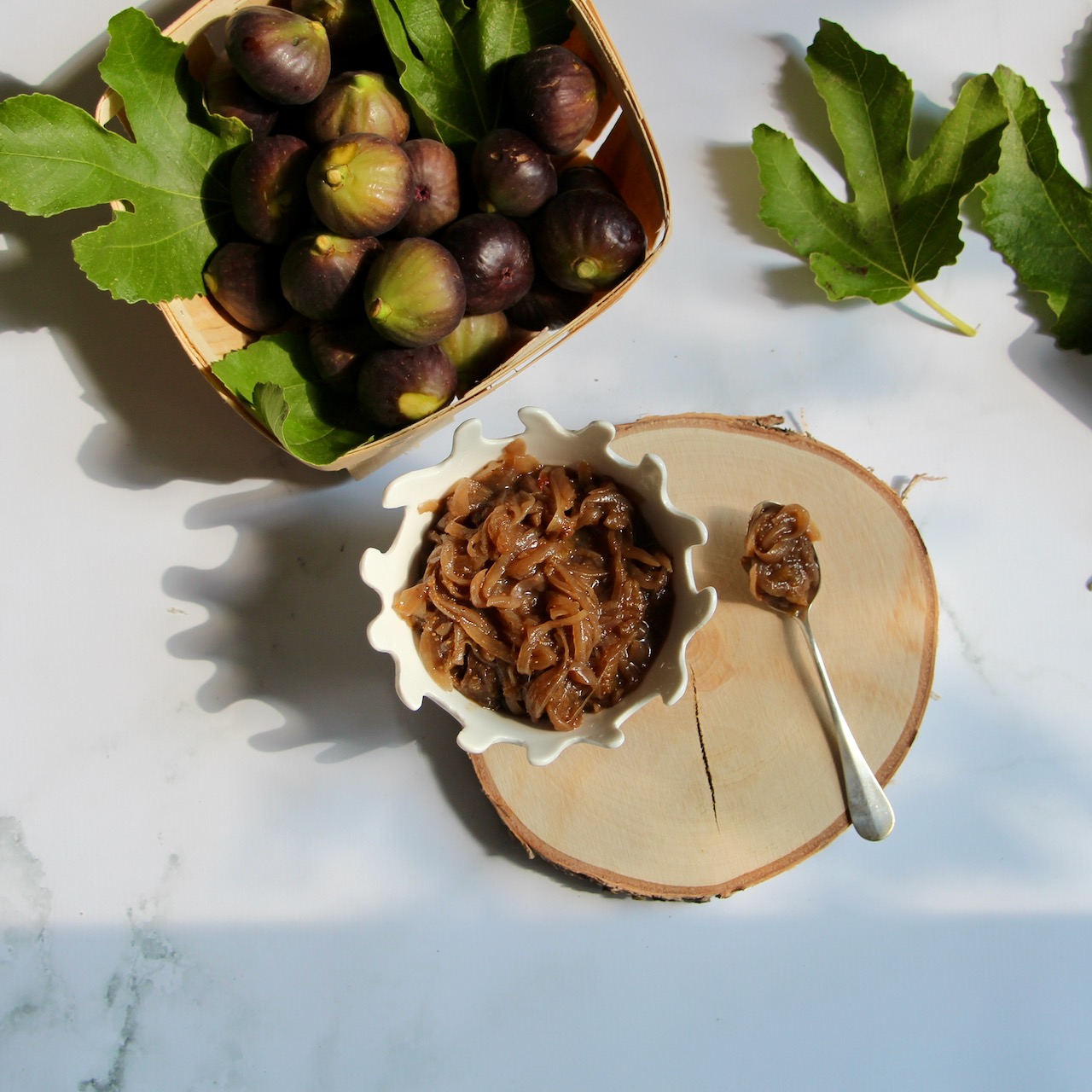 Recette Confiture d'oignons et figues au miel