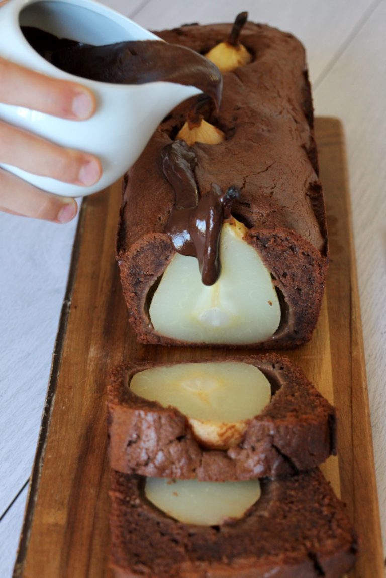 Le Cake Poire et Chocolat sans Sucre Casserole & Chocolat