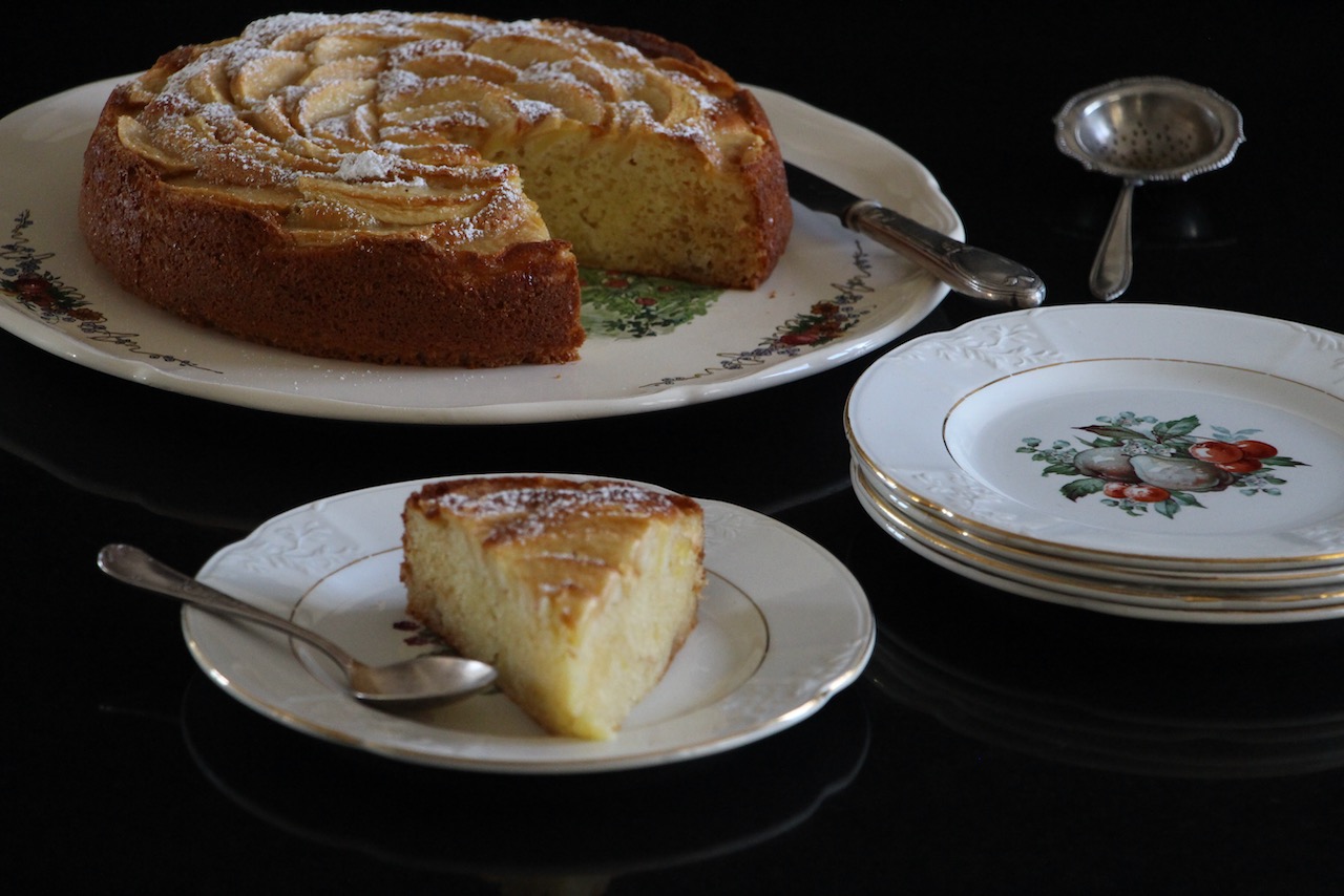 Le Gâteau aux Pommes et Mascarpone Casserole & Chocolat