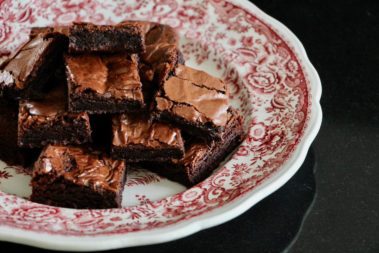 Les Brownies de presque Martha Stewart Casserole & Chocolat