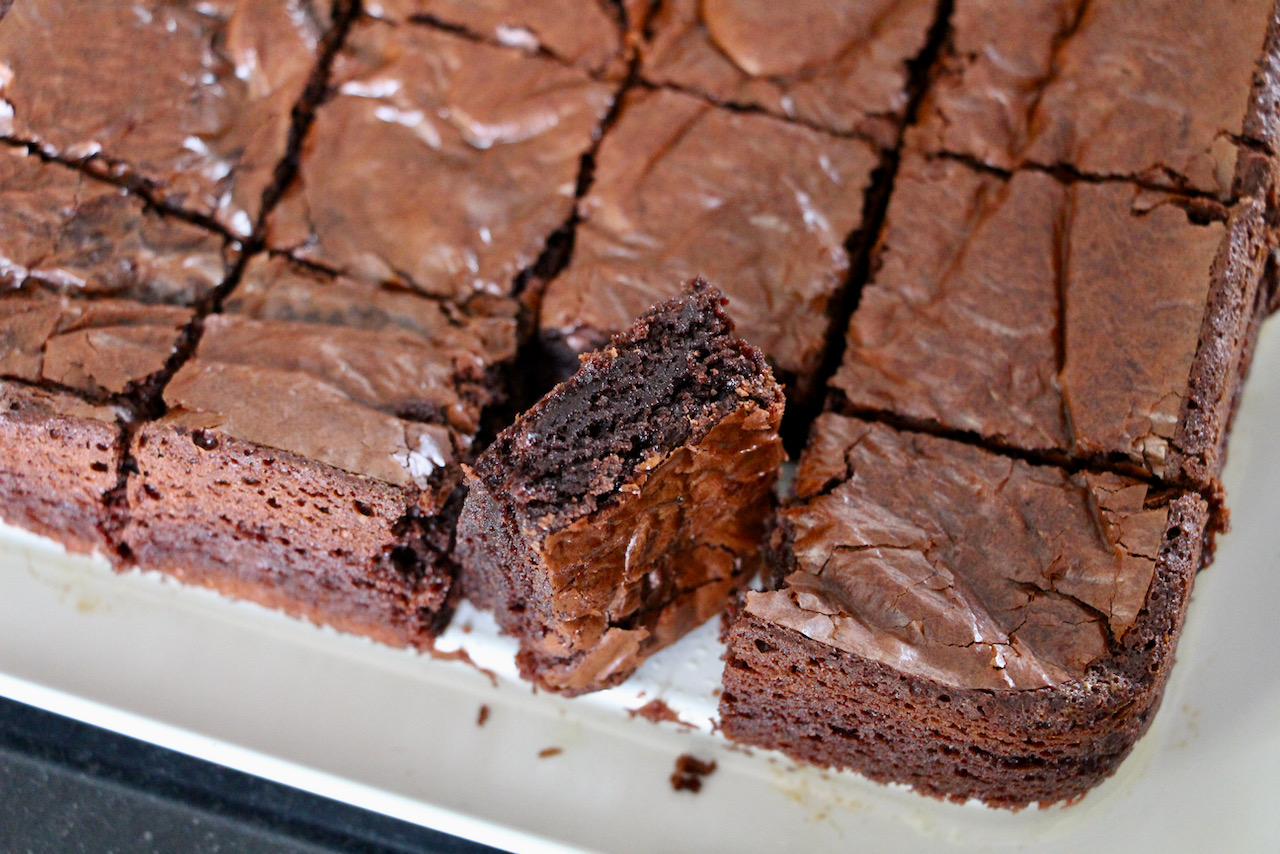 Les Brownies de presque Martha Stewart Casserole & Chocolat