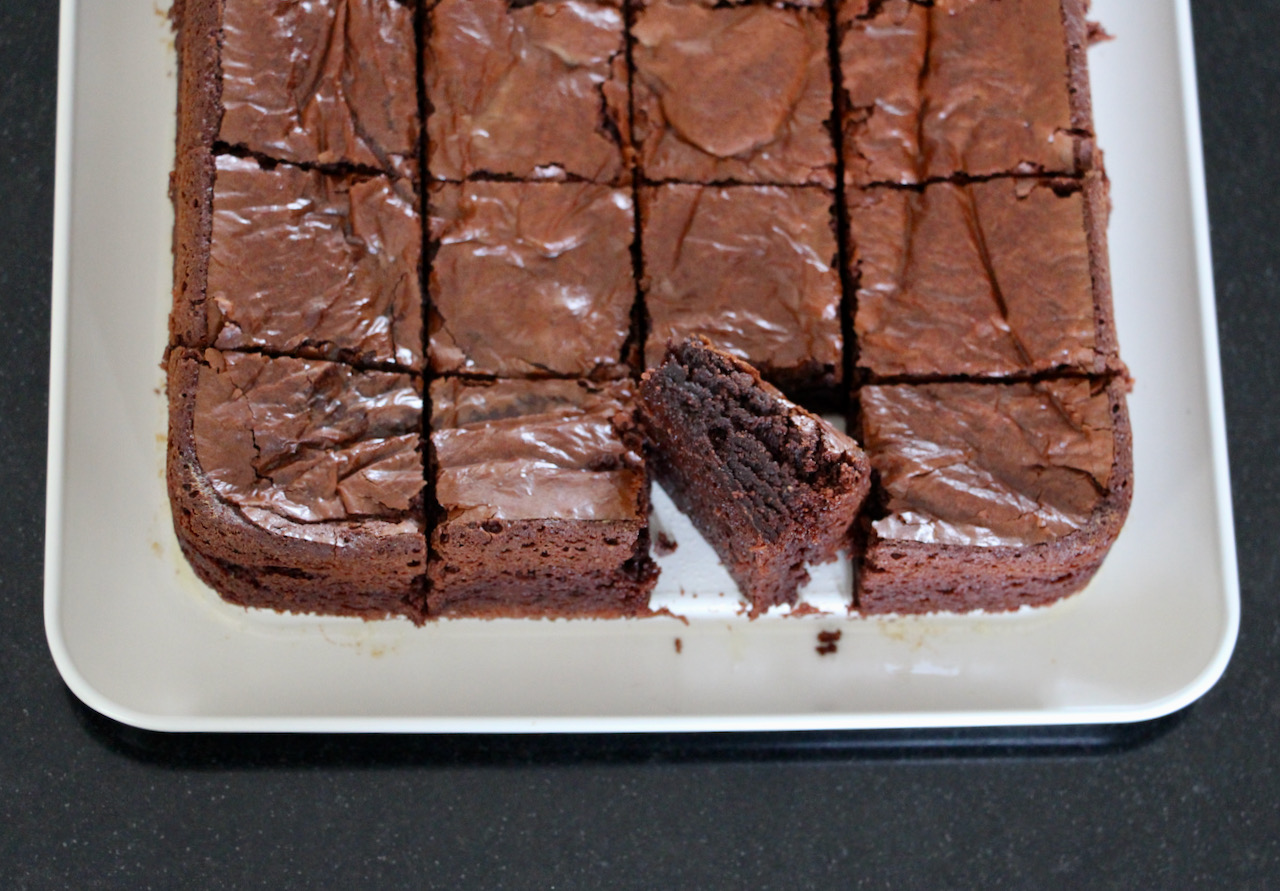 Les Brownies de presque Martha Stewart Casserole & Chocolat