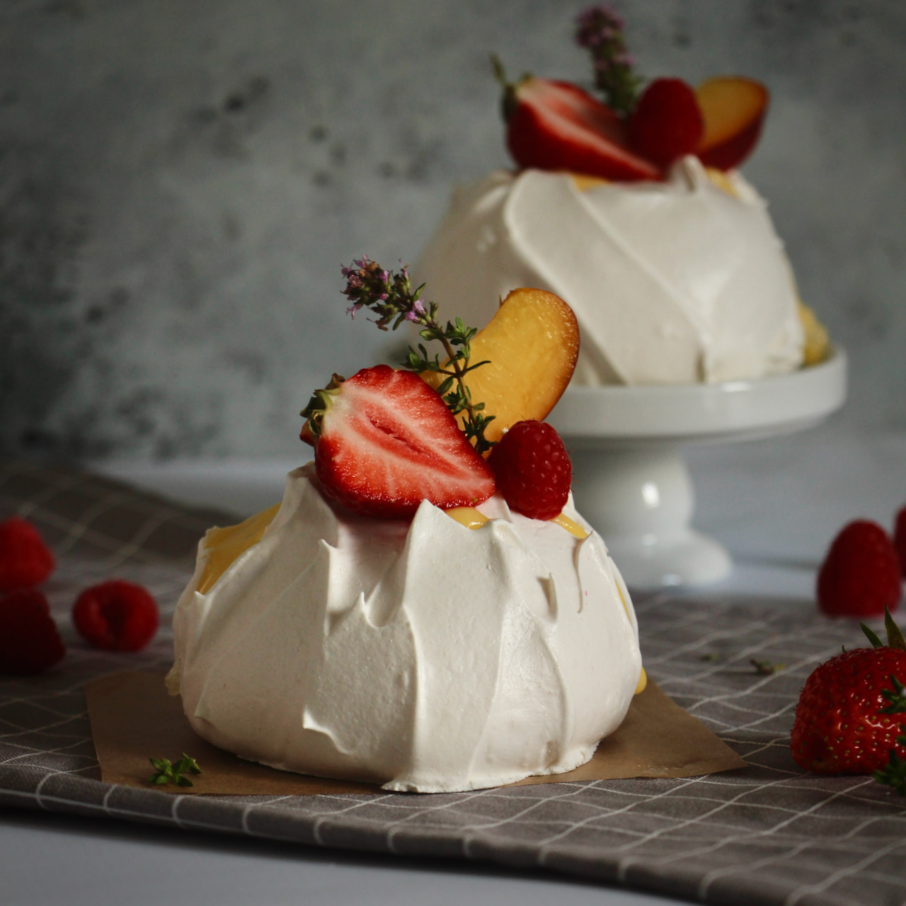 Pavlova à la Crème de Citron Casserole & Chocolat