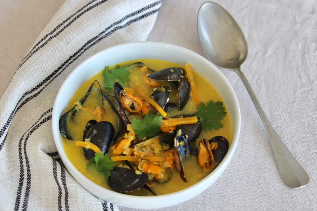 Velouté de moules au safran - [les] Gourmantissimes