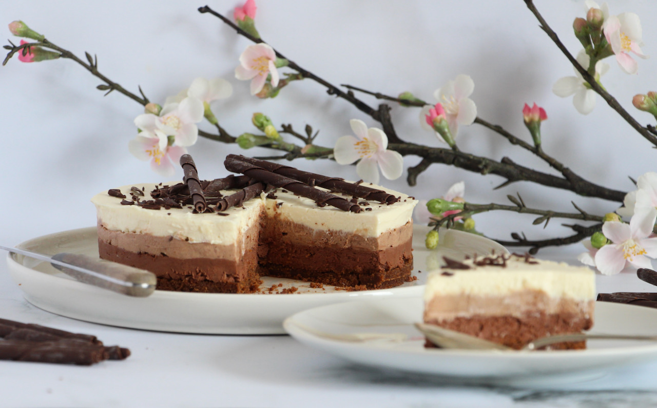 Gâteau au chocolat sans cuisson { facile et rapide ! } : Il était une fois  la pâtisserie