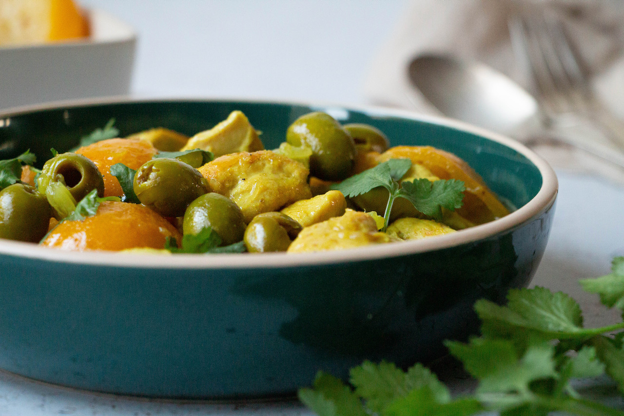 Tajine de Poulet, Citron confit et Olives au CookEasy Casserole & Chocolat