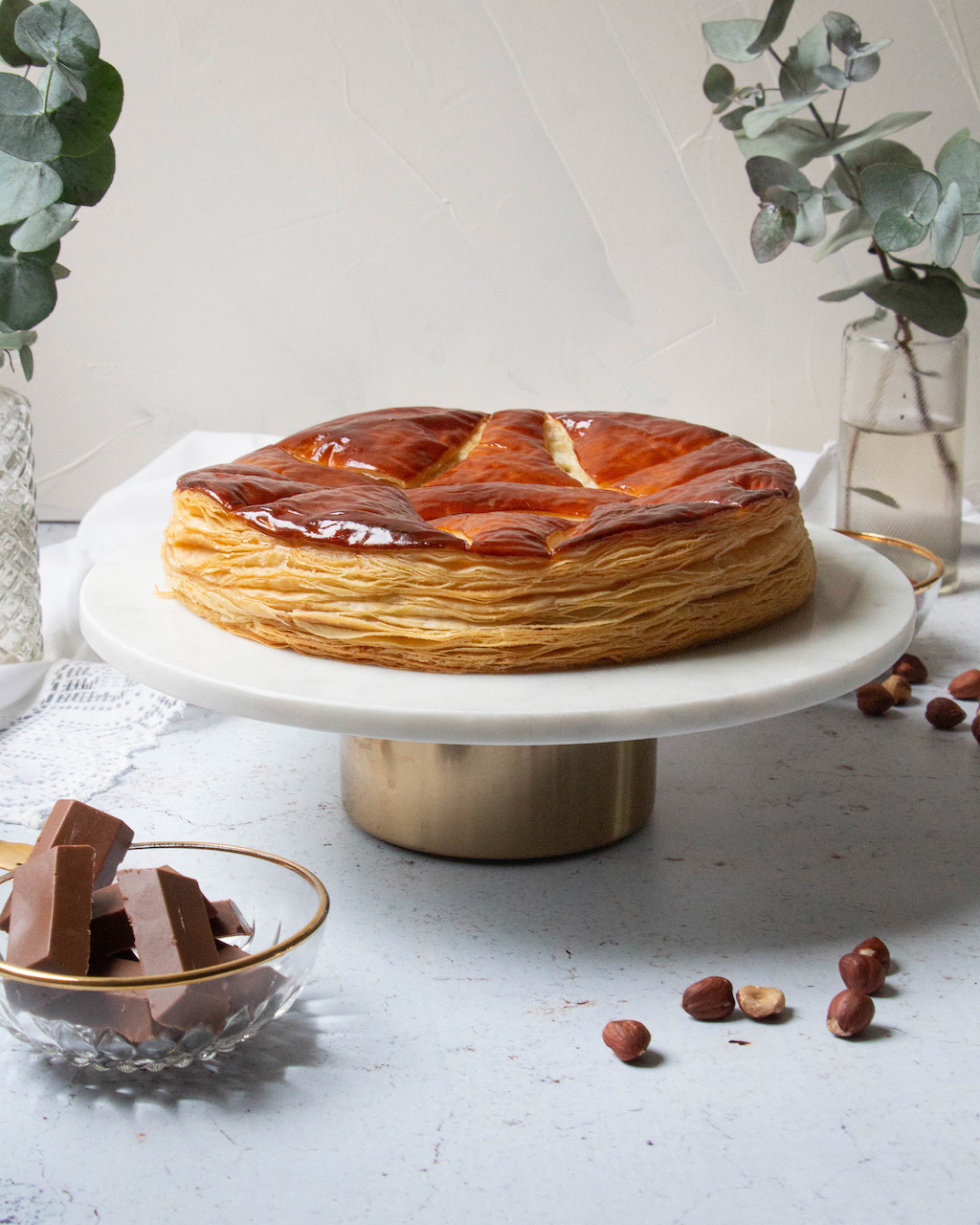 Galette des Rois Noisette et Gianduja Casserole & Chocolat