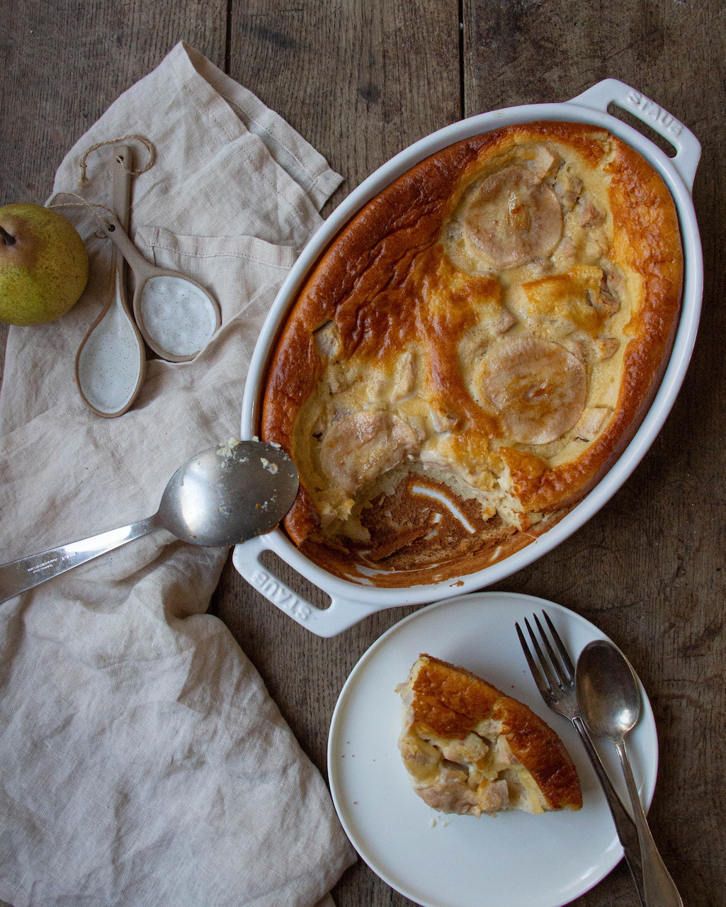 Clafoutis aux Poires - Casserole &amp; Chocolat