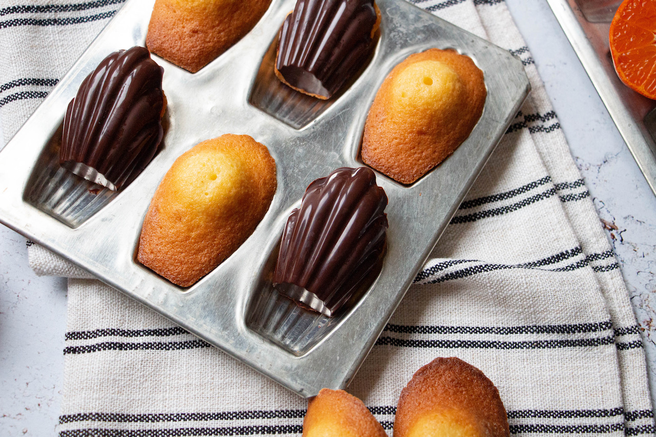 Les Madeleines Clémentine et Chocolat – Casserole & Chocolat