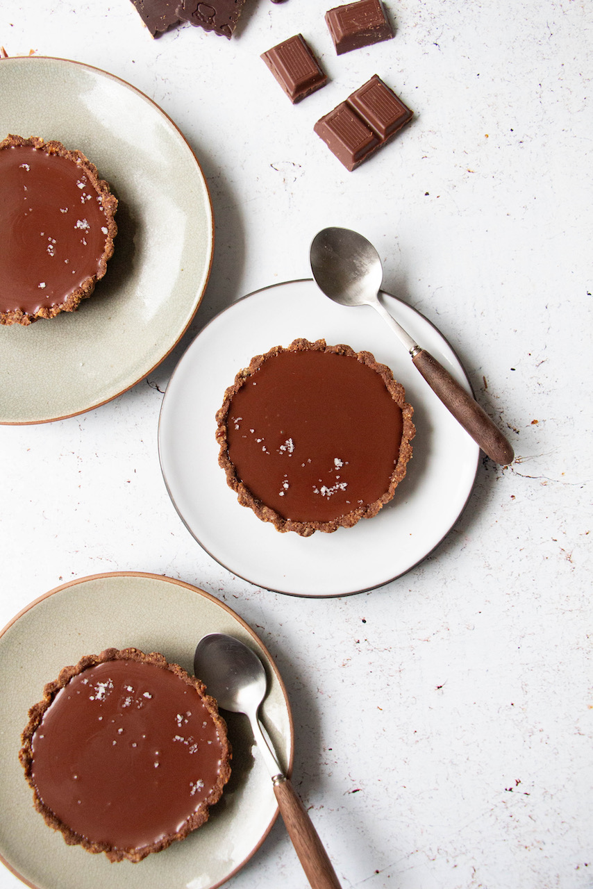 Tartelettes au Chocolat sans Cuisson Casserole & Chocolat