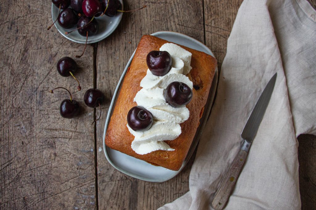Gâteau Cerises et Mascarpone Casserole & Chocolat