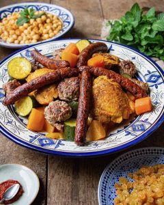 Couscous royal aux Boulettes - Casserole & Chocolat