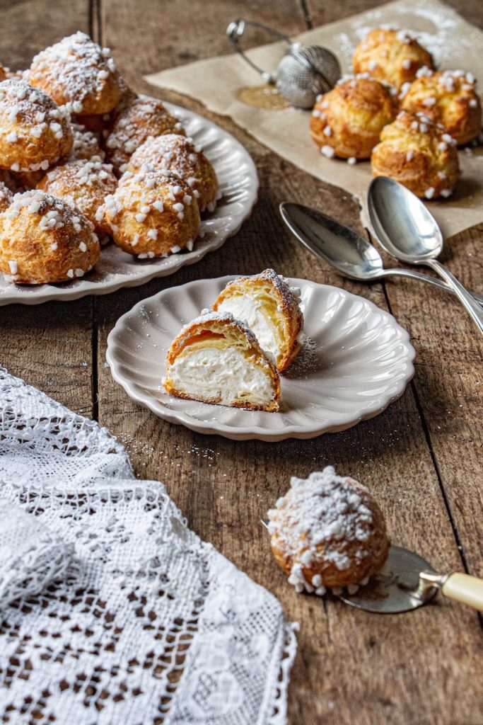 Choux with Chantilly Cream