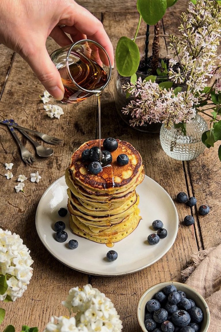 Pancakes express au Yaourt