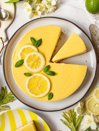 Gilles Sacksick、casserole et fruits Heavenly Vanilla Cheesecake | The Rustic Elk