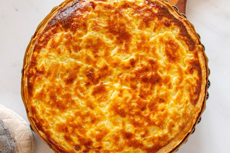 Tarte à l&rsquo;Oignon Alsacienne