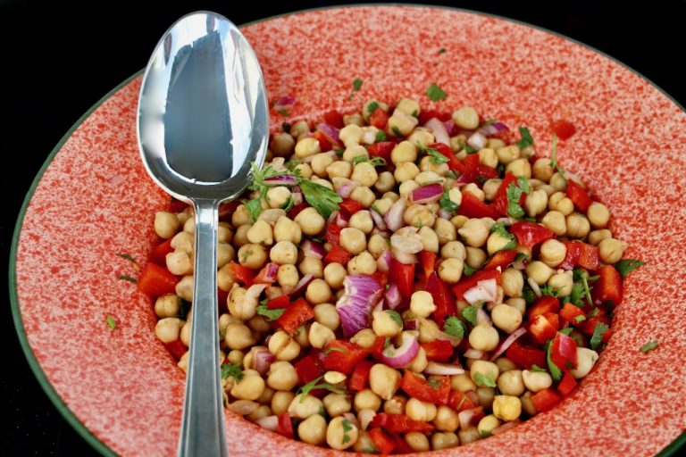 La Salade de Pois Chiches de ma copine Claire